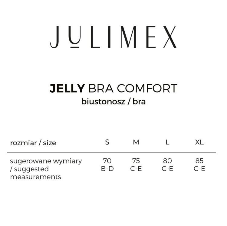 Biustonosz JELLY BRA COMFORT Julimex – zdjęcie 7